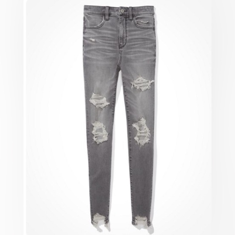 NWT American Eagle NE(X)T Level Ripped High Waisted Jegging